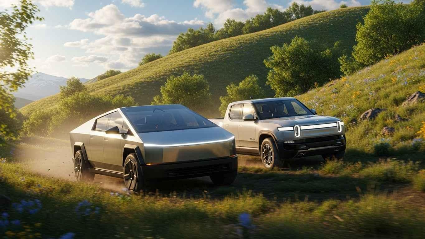 tesla vs rivian buduschee elektricheskih pikapov 1